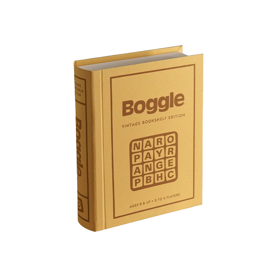 Boggle Vintage Bookshelf Edition