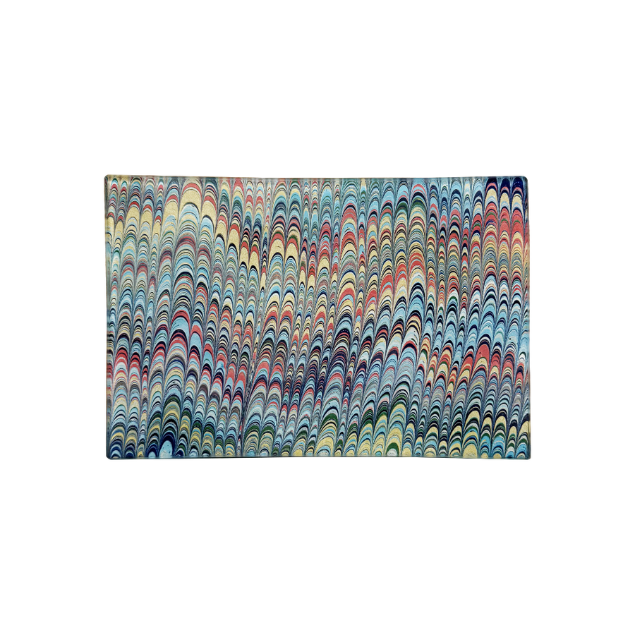 4.5 x 6.5 Missoni Glass Tray