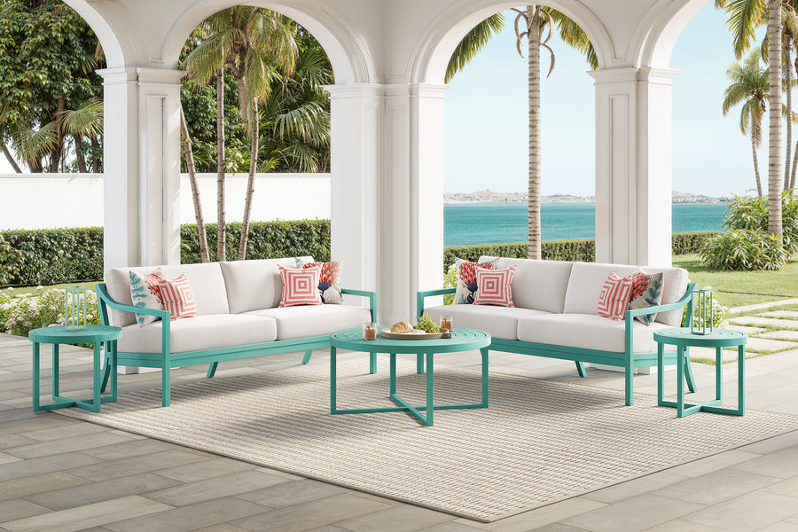 oomph Outdoor Sofa with 2 Seat Cushions