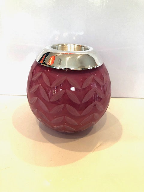 Medium Sterling Matchstrike - Raspberry / Chevron