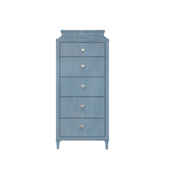 Rowayton Bachelorette Chest in Denim Blue Finish - Denim Finish Collection