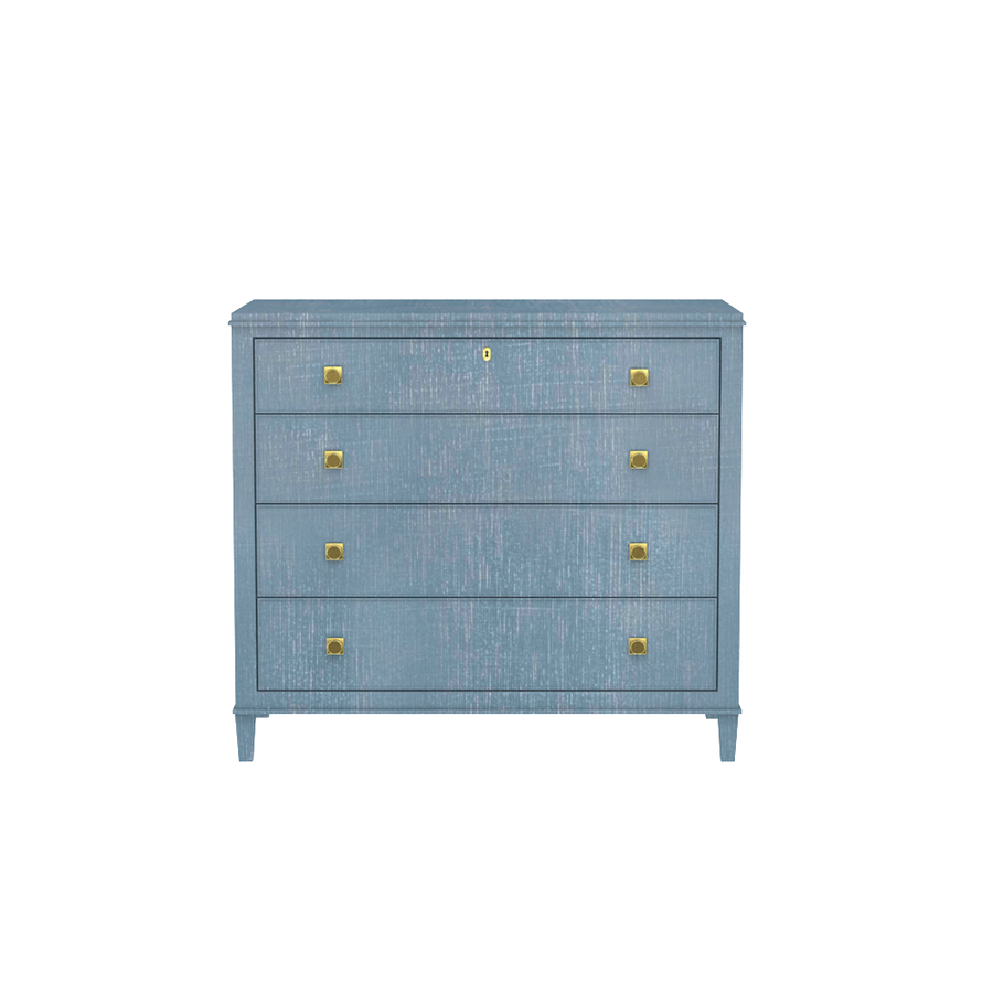 Rowayton Chest in Denim Blue Finish